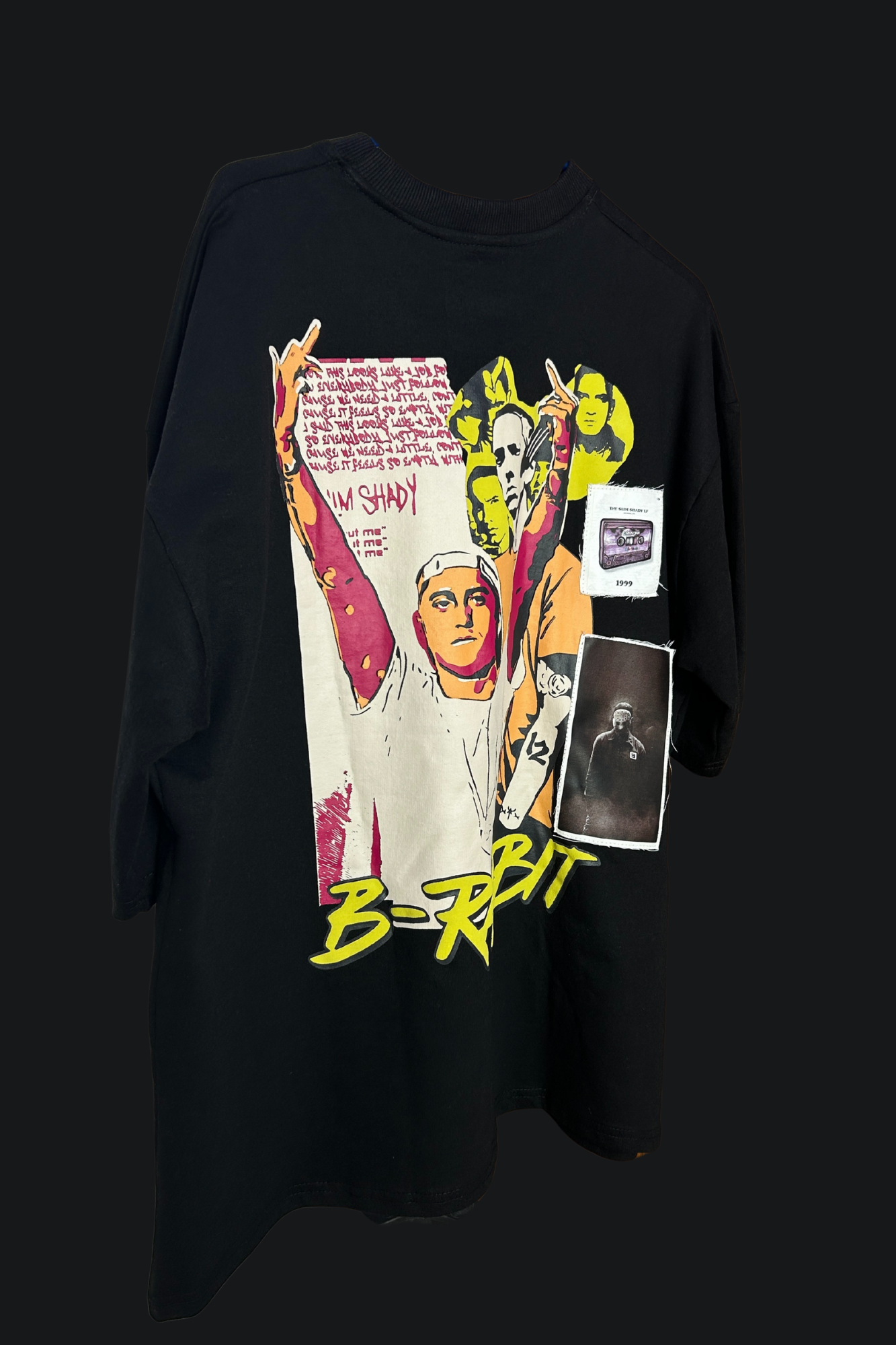 Slim Shady x B-Rabbit Oversized T-Shirt – Tribute to Eminem’s Legacy