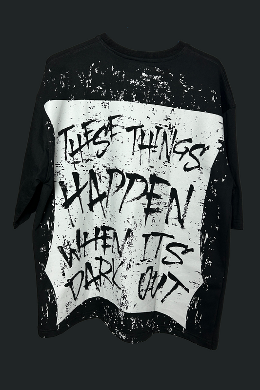 G-Eazy "When It’s Dark Out" Oversized T-Shirt – Dark Aesthetic Rap Streetwear