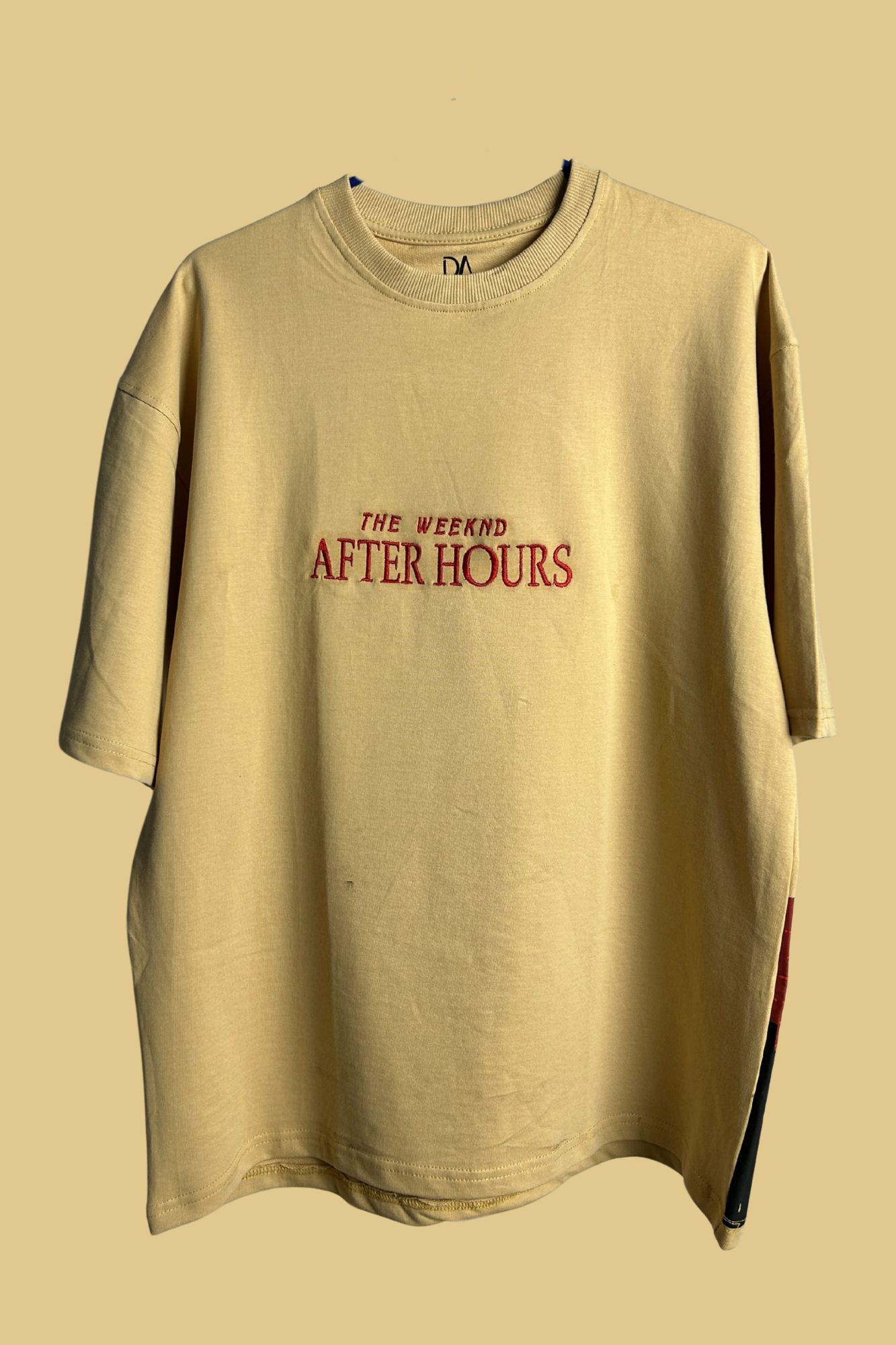 The Weeknd "After Hours" Oversized T-Shirt – Retro Aesthetic R&B Streetwear