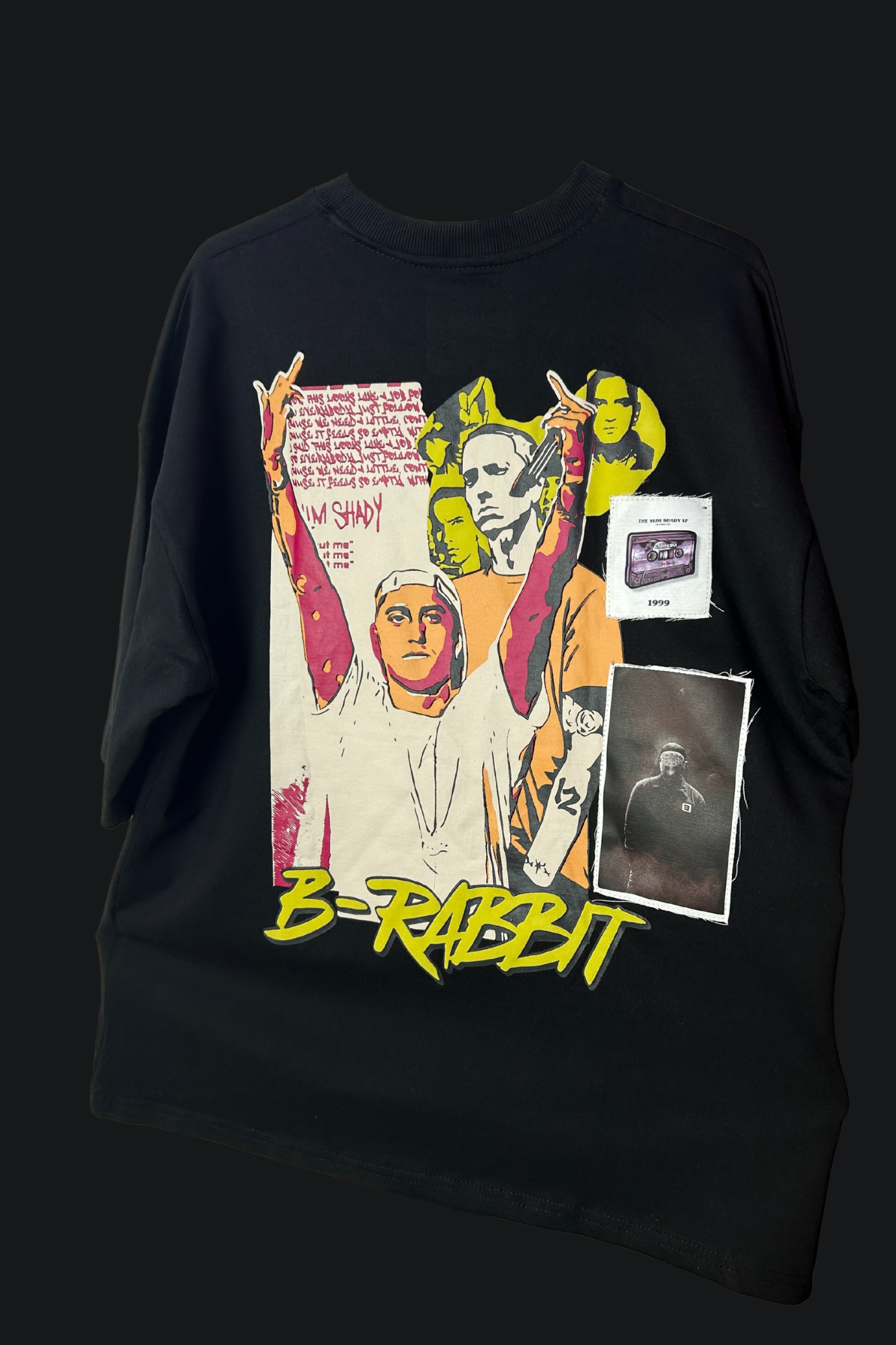 Slim Shady x B-Rabbit Oversized T-Shirt – Tribute to Eminem’s Legacy