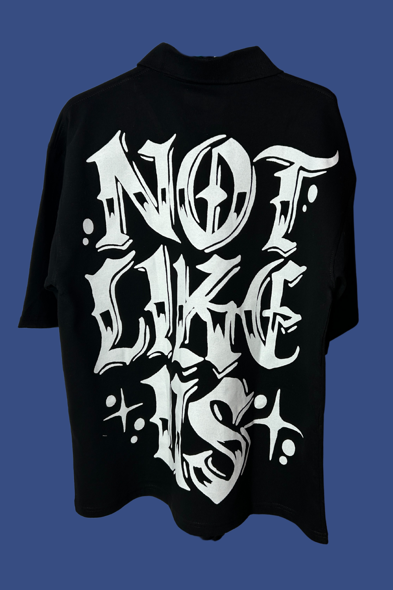 Kendrick Lamar "Not Like Us" Collar Oversized T-Shirt – Limited Edition