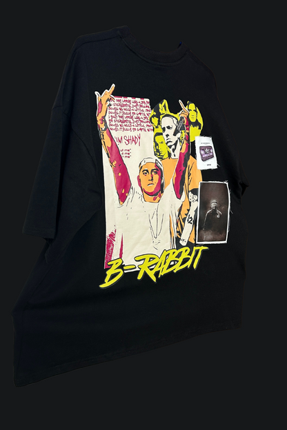 Slim Shady x B-Rabbit Oversized T-Shirt – Tribute to Eminem’s Legacy